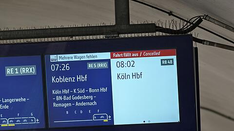 Die Absperrung eines großen Teils der Kölner Innenstadt dürfte den Bahnverkehr stark beeinträchtigen.