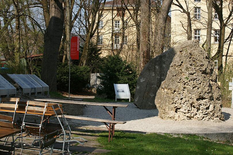 Dieser Ort am Alpinmuseum ist der &bdquo;Kraftplatz&ldquo; von Bürgerreporterin Martha Schlüter. Hier tankt die Fotografin Energie.