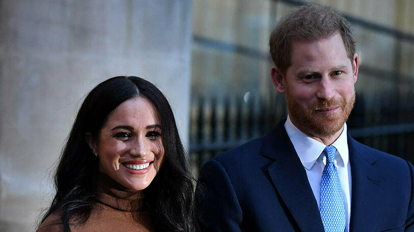 Erste offizielles Porträt von Herzogin Meghan und Prinz Harry seit ihrem Rücktritt als Senior Royals veröffentlicht