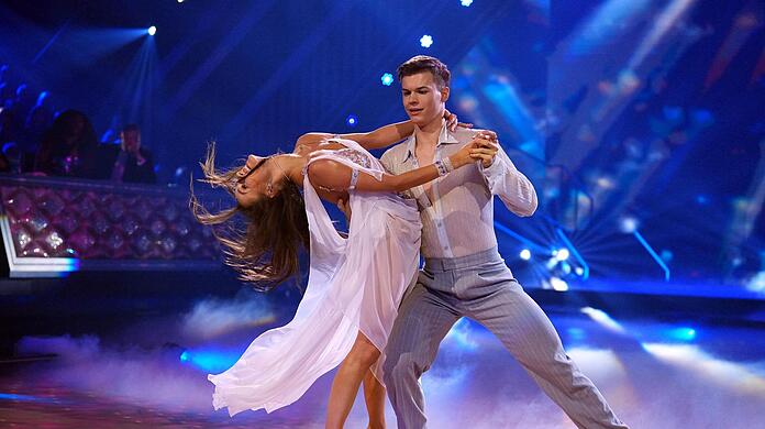Taliso Engel empfand die sinnliche Rumba als Herausforderung.