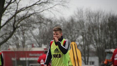 "Wir sind alle hochmotiviert", sagt Alexander Esswein mit Blick auf das Derby gegen Fürth.