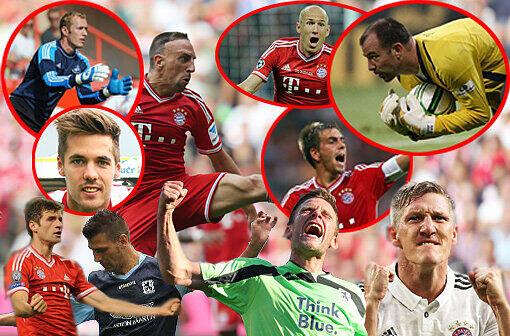 Wer wird "Münchens Fußballer des Jahres 2013" - sehen Sie die zehn Kandidaten hier in unserer Bilderstrecke zum Durchklicken!