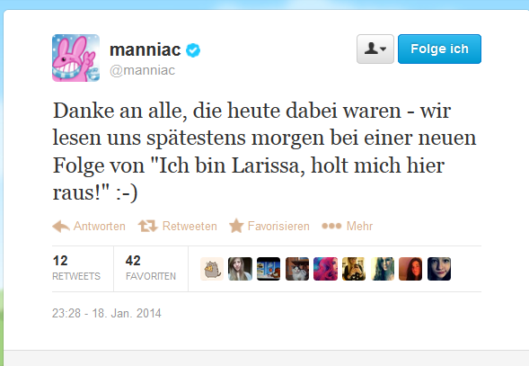 Larissa verbindet Menschen.