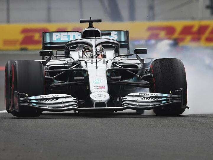 Schnellster beim Trainingsauftakt in Mexiko: Mercedes-Pilot Lewis Hamilton.