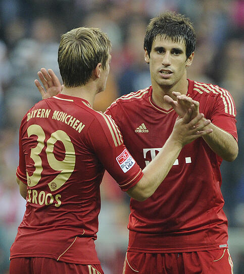 An seinem 24. Geburtstag dufte 40-Millionen-Transfer Javi Martínez zum ersten Mal für die Bayern spielen.