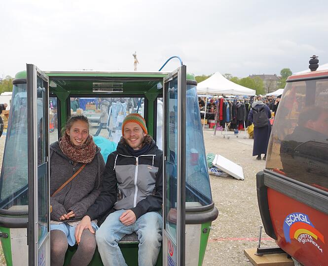Die Bilder vom Riesenflohmarkt auf der Theresienwiese.