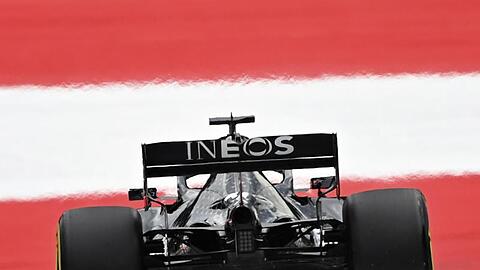 War im Training in Spielberg der Schnellste: Mercedes-Pilot Lewis Hamilton.