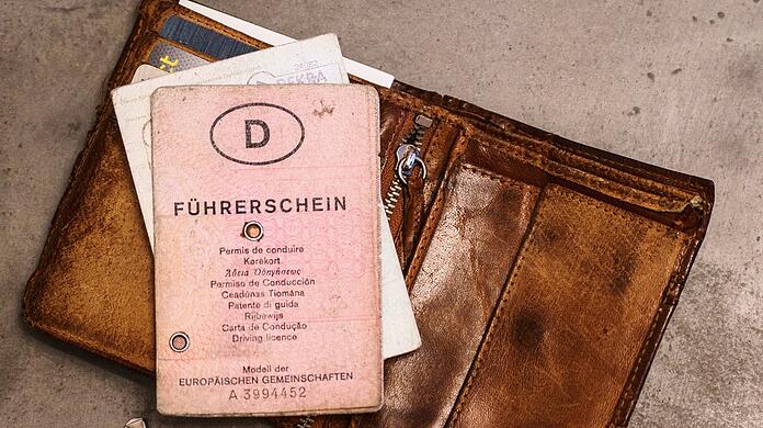 Ein alter Führerschein