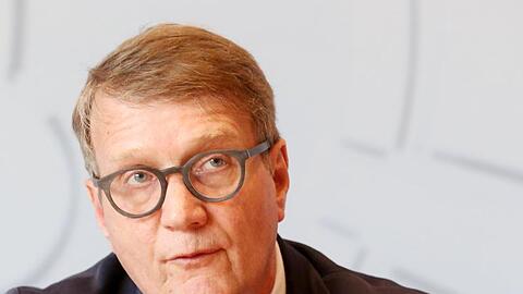 Der Bahn-Infrastrukturvorstand Ronald Pofalla. Foto: Roland Weihrauch/dpa/Archivbild