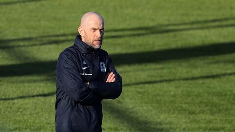 Blauer Baumeister: TSV-Sportchef Günther Gorenzel