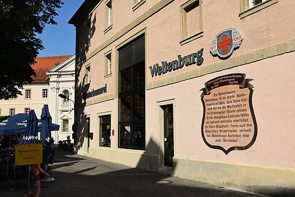 Das Kloster Weltenburg.