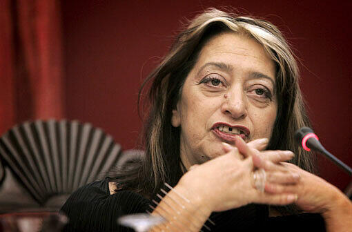 Die Star-Architektin Zaha Hadid