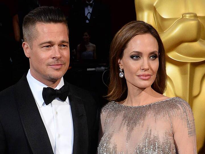 Angelina Jolie und Brad Pitt bei den Oscars 2014