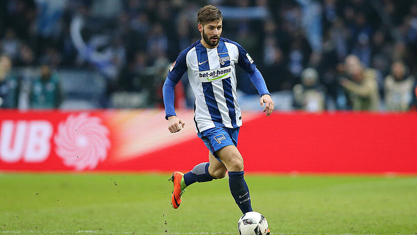 Marvin Plattenhardt beim Spiel gegen Bayern vor einem Monat (1:1).