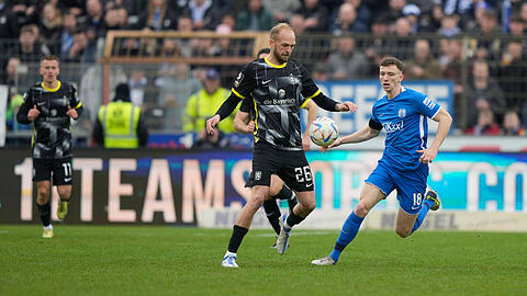 Raphael Holzhauser war  einer der besten Löwen gegen Meppen.