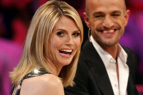 Da waren sie noch ein Team: Heidi Klum und Juror Peyman Amin