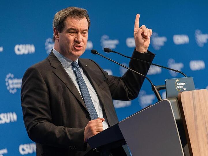 Ministerpräsident Markus Söder hat sich für einen klar pro-europäischen Kurs seiner Partei ausgesprochen.
