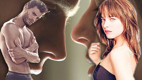 Fesseln sie auch die Zuschauer? Jamie Dornan und Dakota Johnson sind die Hauptdarsteller in der Verfilmung des Bestsellers &bdquo;Fifty Shades of Grey&ldquo;.