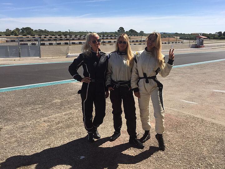 Maritta Krehl, Mandy Lange und Maria Hering