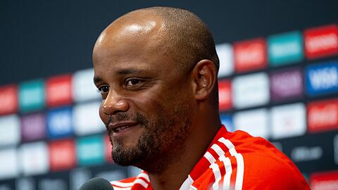 Vincent Kompany äußert sich in Miami vor dem letzten Spiel von Leroy Sané für den FC Bayern.