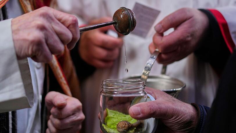 Die Tradition der katholischen Tiersegnung geht auf das Mittelalter zur&uuml;ck. Fr&uuml;her lie&szlig;en die Bauern ihr Vieh segnen, heute sind es vor allem St&auml;dter, die ihre Lieblinge immer an einem 17. Januar, dem Fest von San Ant&oacute;n, dem Schutzeiligen der Tiere, zur Kirche tragen.