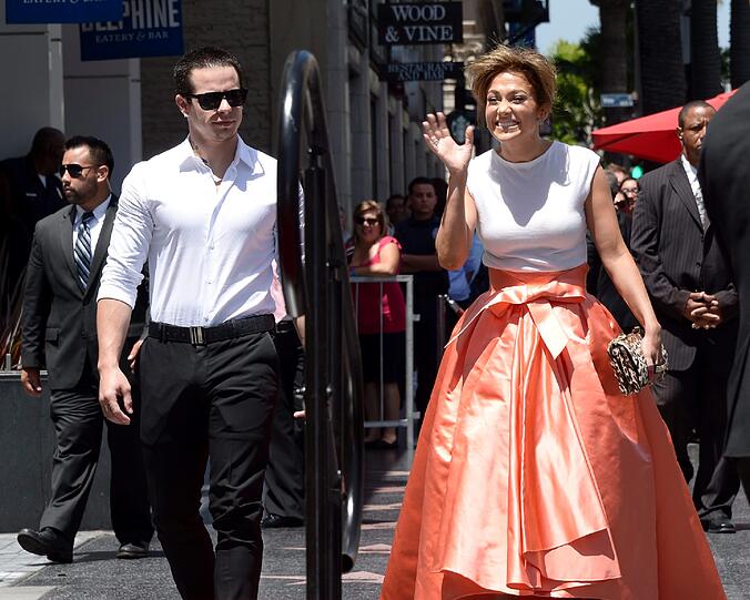 Jennifer Lopez und Casper Smart