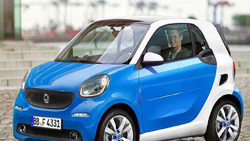 Mit deutlicher ausgeprägter Motorhaube: So soll der nächste Smart Fortwo ausschauen. Mit deutlicher ausgeprägter Motorhaube: So soll der nächste Smart Fortwo ausschauen.