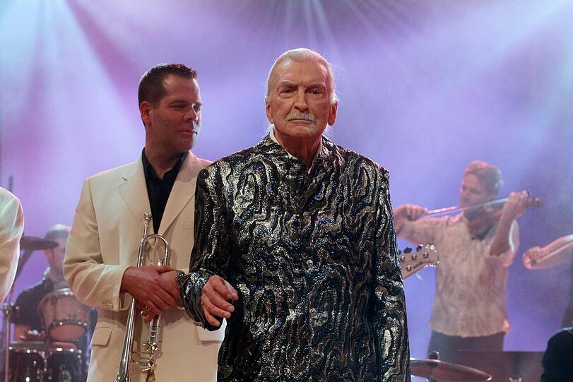 James Last im November im Musikantenstadl.