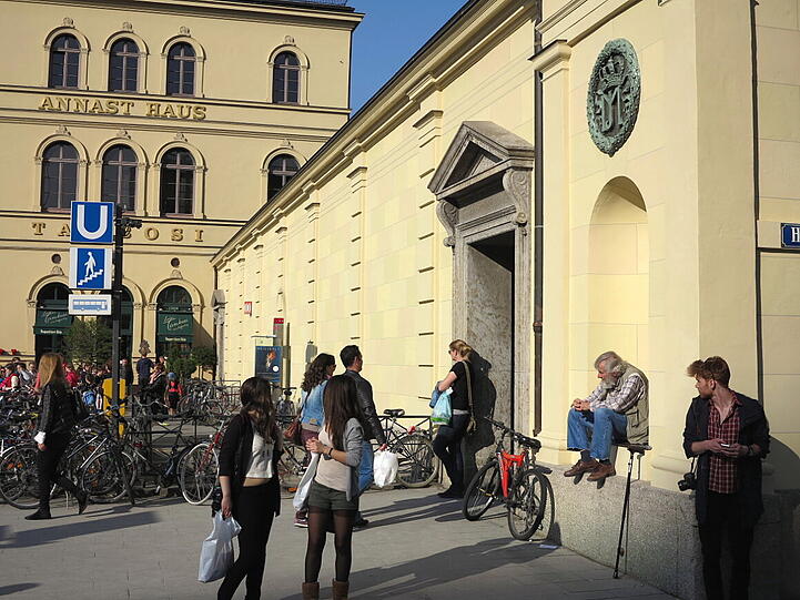 Baustelle im Hofgarten. Die Bilder.