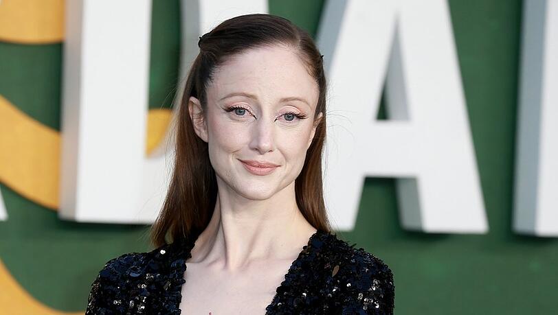 Andrea Riseborough bei einem Auftritt in London.