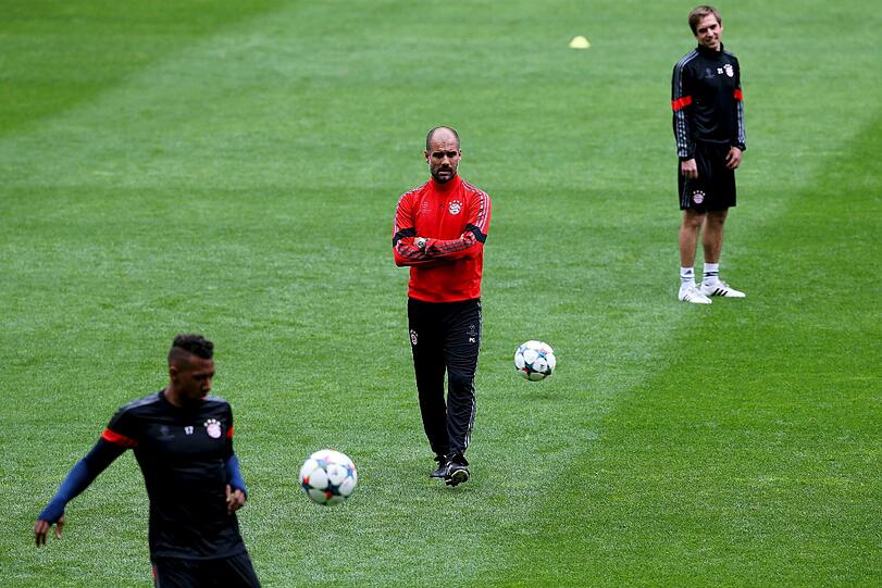 Die Bilder vom Abschlusstraining der Bayern!