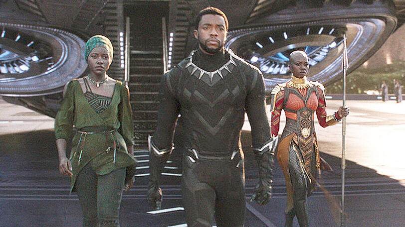 "Black Panther": T'Challa (Chadwick Boseman), König von Wakanda, muss seinen Thron verteidigen