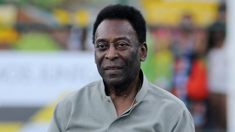 Pelé ist im Krankenhaus.