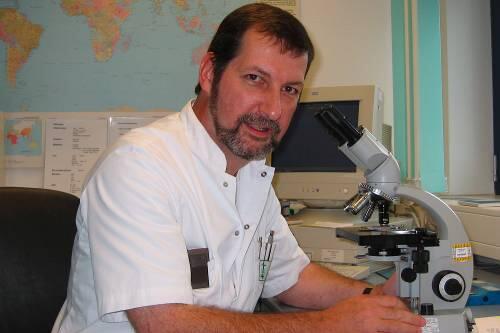 August Stich von der Missionsärztlichen Klinik Würzburg.