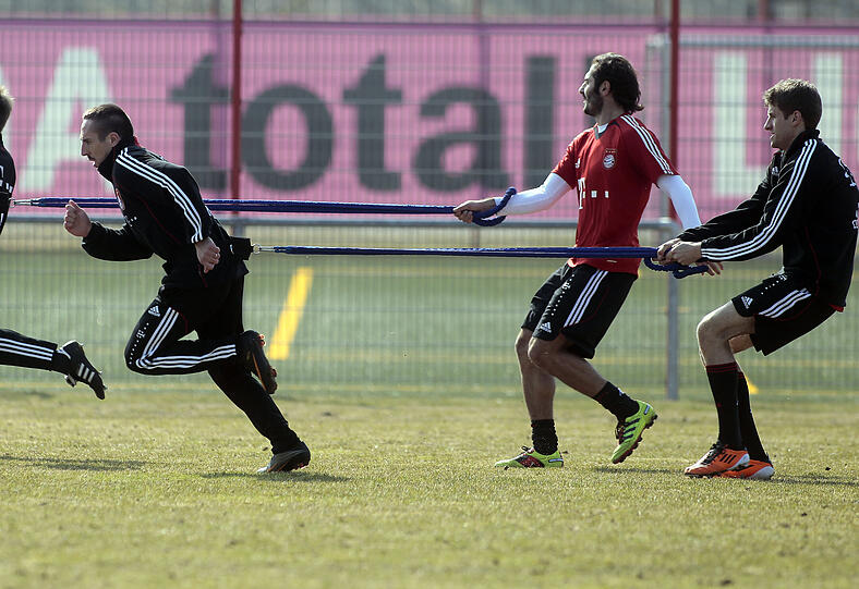 Die Bilder vom Bayern-Training