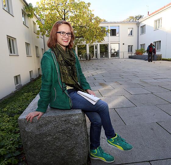 Rose-Lise Bonin: Sie schreibt gerade an ihrem dritten Roman.