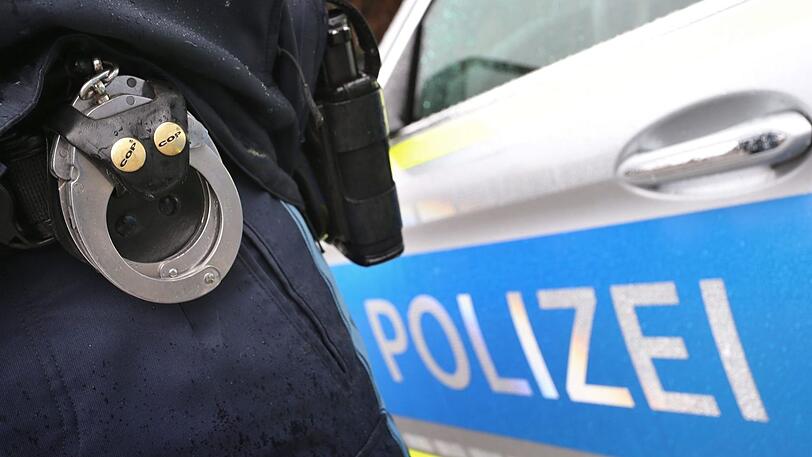 Streifenwagen Handschellen