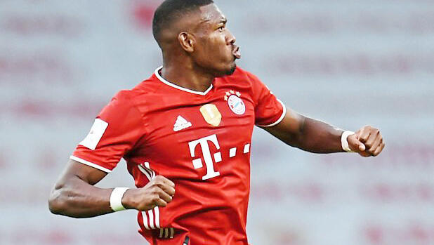 Er soll seinen Vertrag verlängern: David Alaba.