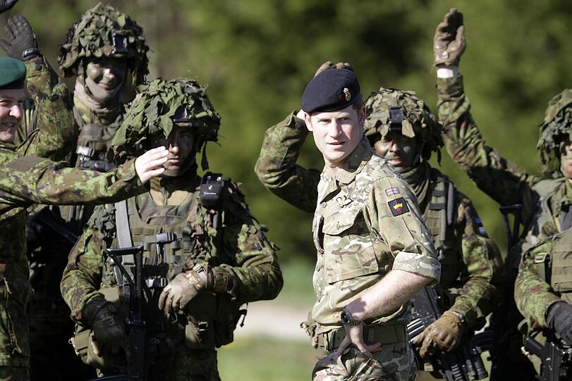 Prinz Harry verlässt die Royal Army.