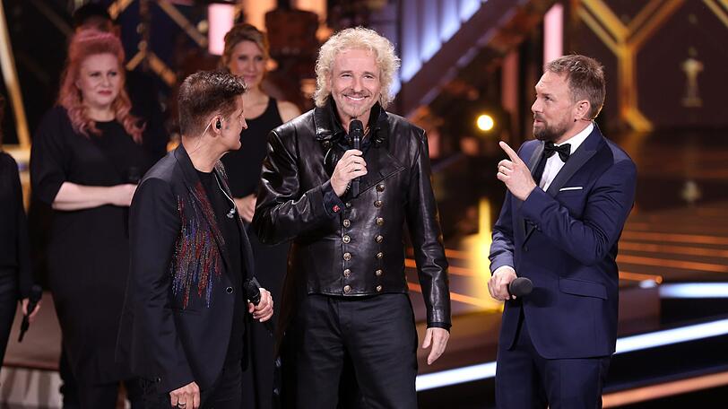 Bei der Gala dabei, danach dann nicht mehr: Thomas Gottschalk