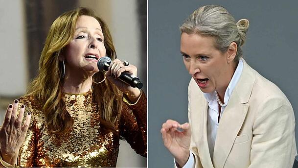 Vicky Leandros hat Alice Weidel von ihrem Konzert ausgeladen. Die AfD-Politikerin spricht von einem angeblichen Affront.