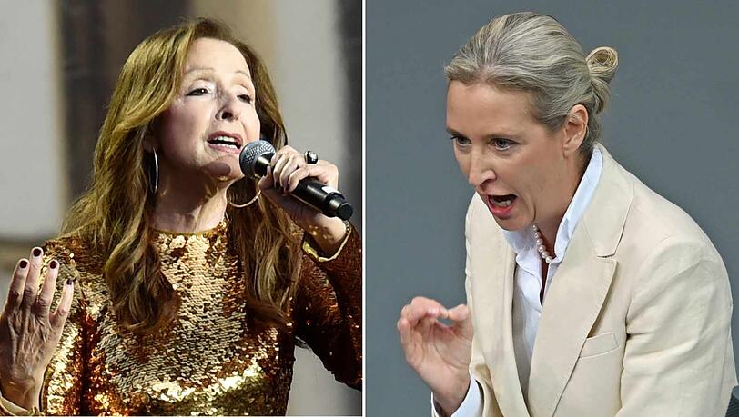 Vicky Leandros hat Alice Weidel von ihrem Konzert ausgeladen. Die AfD-Politikerin spricht von einem angeblichen Affront. Vicky Leandros hat Alice Weidel von ihrem Konzert ausgeladen. Die AfD-Politikerin spricht von einem angeblichen Affront.