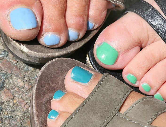 Sandalenwetter.