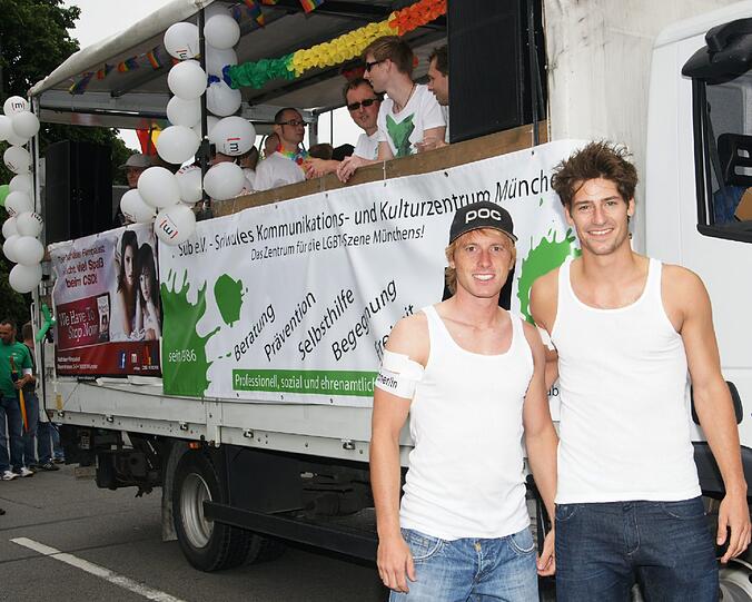 Sehen Sie hier die besten Bilder vom CSD in München.