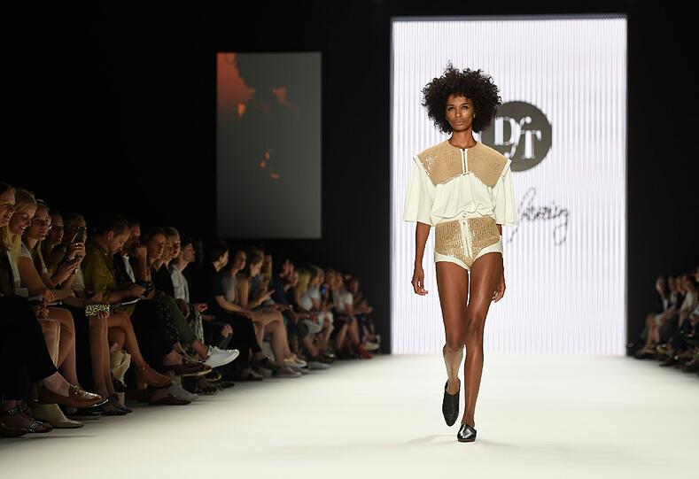 Modepräsentation des Labels "Designer for Tomorrow" by Fashion ID während der Mercedes-Benz Fashion Week.