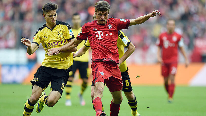 Thomas Müller freut sich immer auf Duelle mit dem BVB - selbst direkt nach dem Urlaub. Thomas Müller freut sich immer auf Duelle mit dem BVB - selbst direkt nach dem Urlaub.