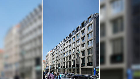 So soll das &ndash; eine &ndash; Motel One in der Schillerstraße aussehen.