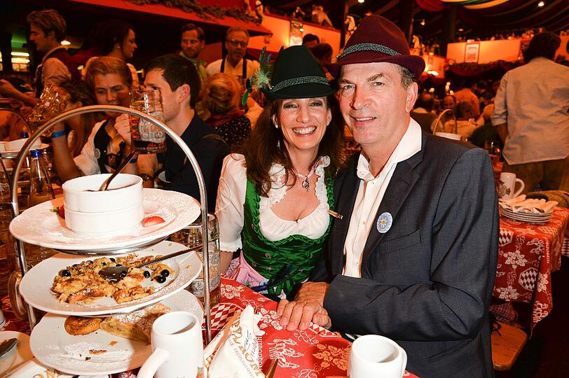 Herbert Knaup und Frau Christiane.