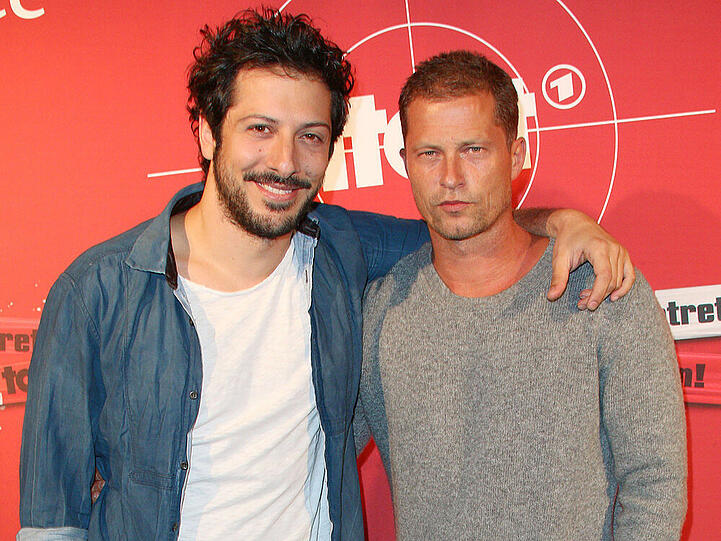 "Tatort"-Team: Fahri Yardim und Til Schweiger (re.)