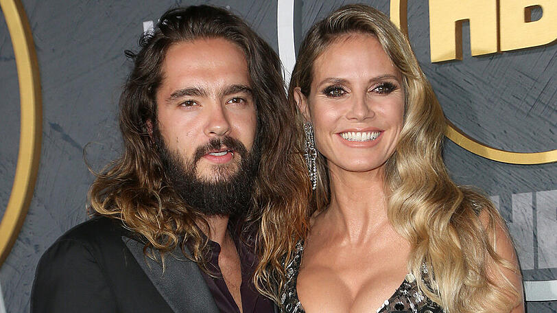 Tom Kaulitz und Heidi Klum schicken Neujahrsgrüße